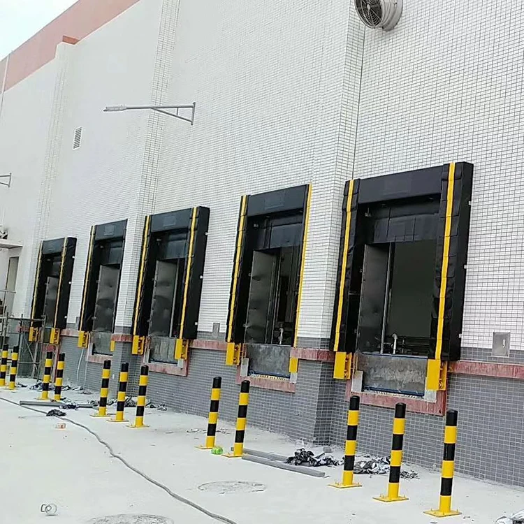 GOOD Adjustable Sponge Dock Shelter (Manual or Electric)/High Quality And Low Price