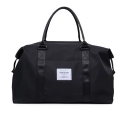 wholesale fashion classic travel bag big capacity wet dry pocket separated duffel bag