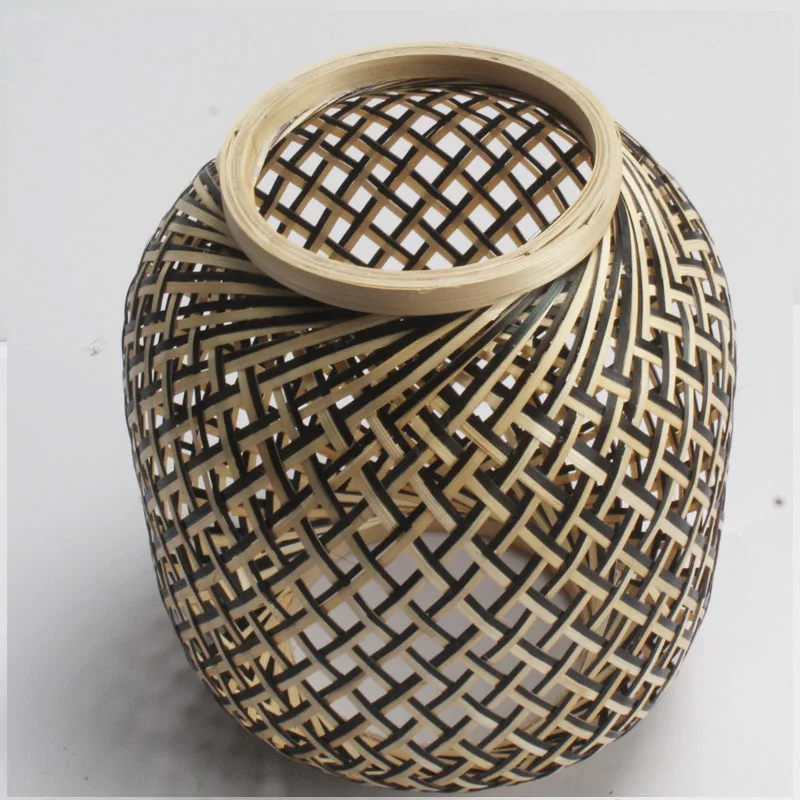 Садовая люстра, креативное освещение, чайный домик, бамбуковые фонари, художественные люстры, бамбуковый абажур