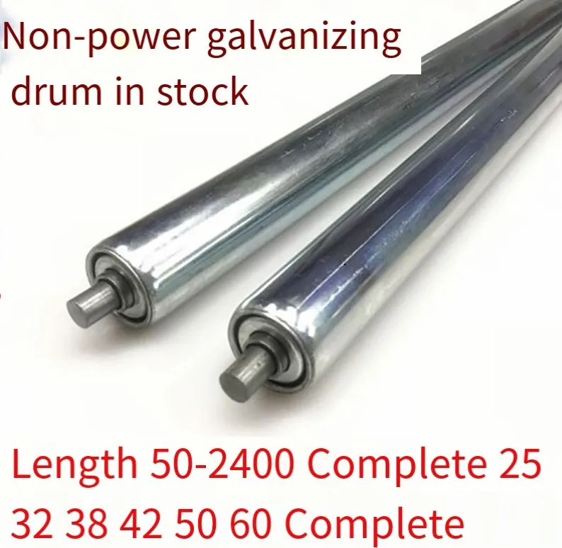 Diameter 50 Non-Powered Stainless Steel Conveyor Belt Roller Assembly Line Lightweight Roller Lightweight