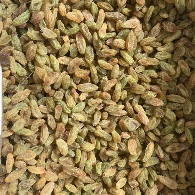 Оптовая продажа, высококачественный сушеный зеленый бессеменный изюм