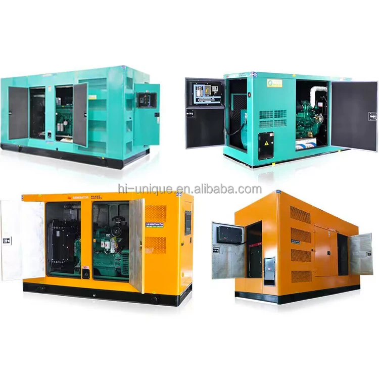 Electricity generation machines diesel generator silent type high quality product from manufacturer