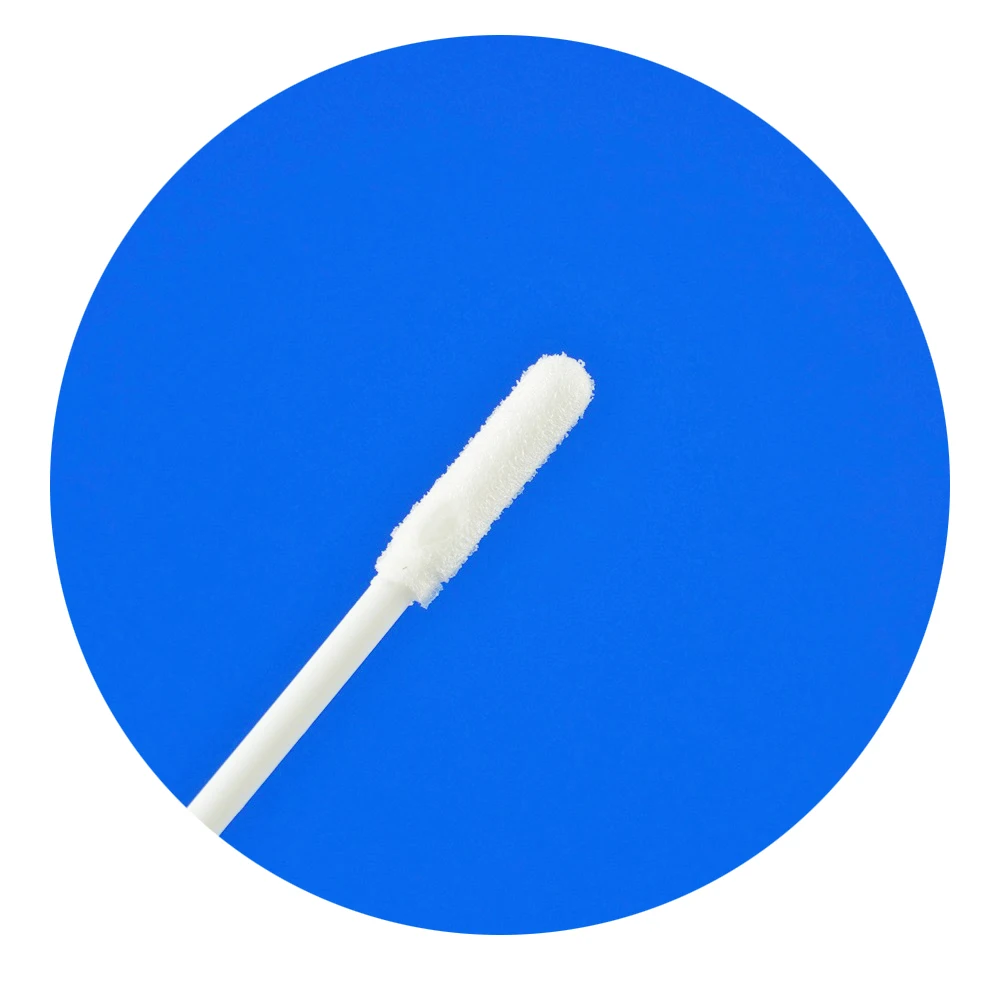 Free sample Disposable Large Polyurethane Foam Tipped Swabs Medical Swab Foam head Best Selling