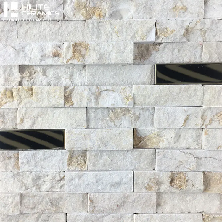 Customized rough Kitchen bathroom natural stone marble tile mosaic