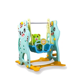 Новинка, стильные пластиковые детские качели с милым тигром, сделано в Китае