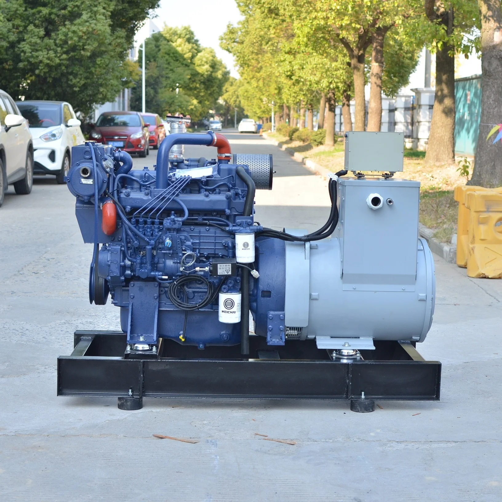 Weichai power WP4CD100E200 100kva diesel generator CCS certificate Weichai 80kw marine generator
