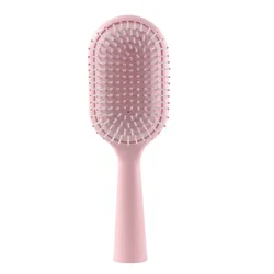 Customized logo new design colorful hair brush detangler massage cushion hair brush