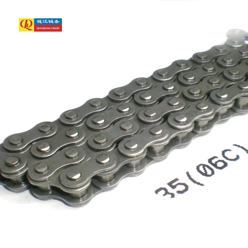 QJ High Quality Short Pitch Carbon Steel Standard Roller Chain 35 06C