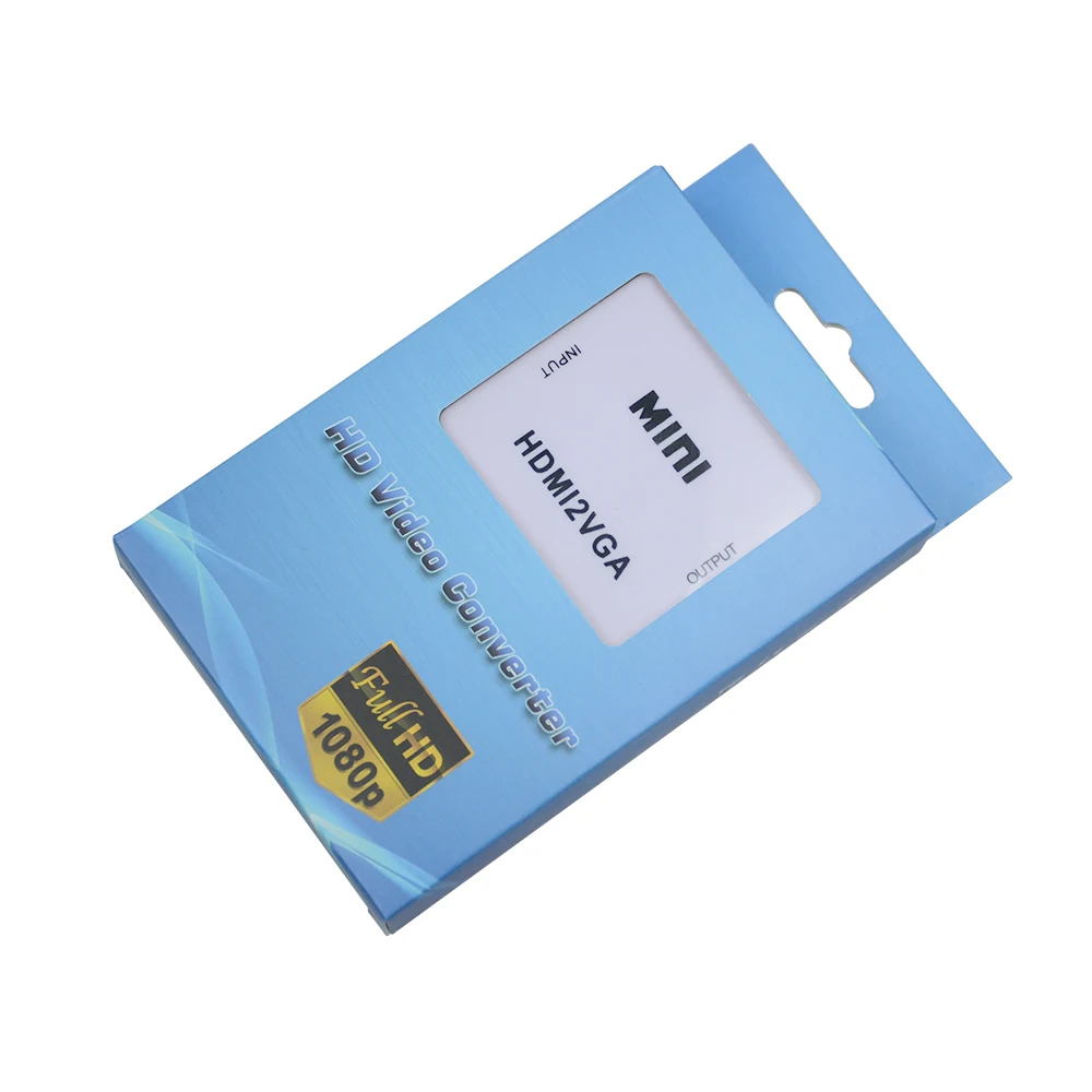 
SIPU HD 1080P MINI HDMI to VGA Converter With Audio HDMI2VGA Video Box Adapter For Xbox360 PC DVD PS3 