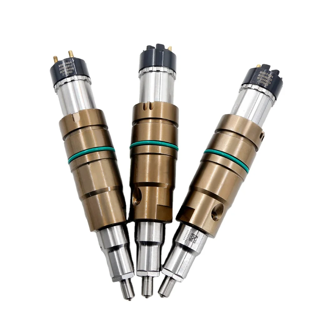 ZQYM Common rail diesel injector engine diesel electric injection nozzle injector assembly model is No-2057401for Cummins Scania