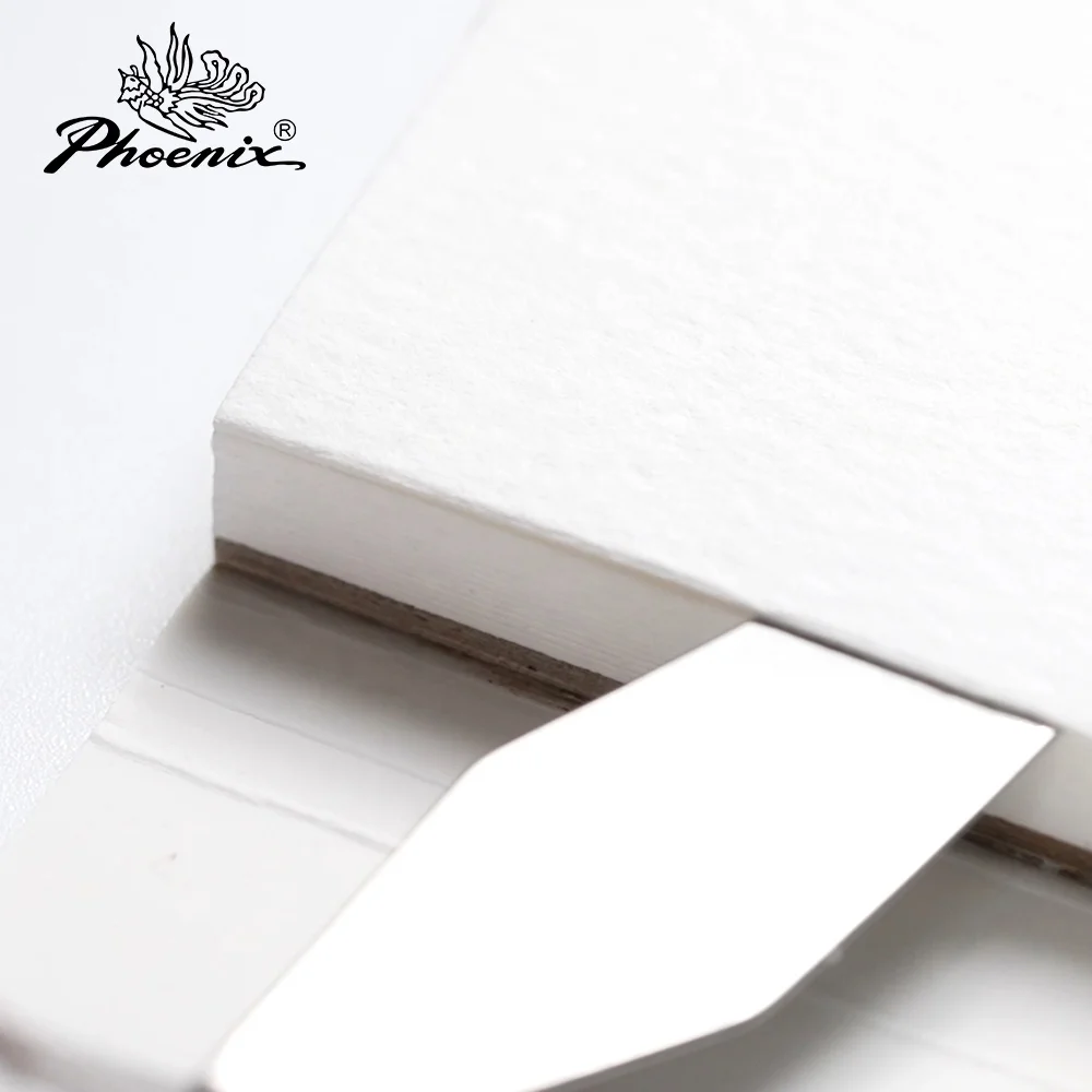 Phoenix 16 Sheets 9X12 inch 300GSM Cold Pressed Four Sides Glued Acid Free Watercolor Paper Pad