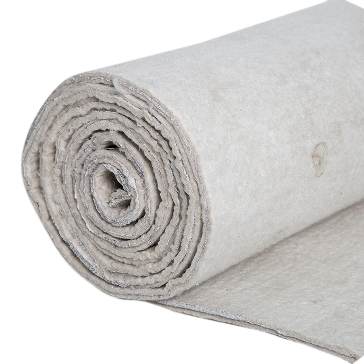 
High performance flame retardant fireproof damping sound thermal material insulation felt 