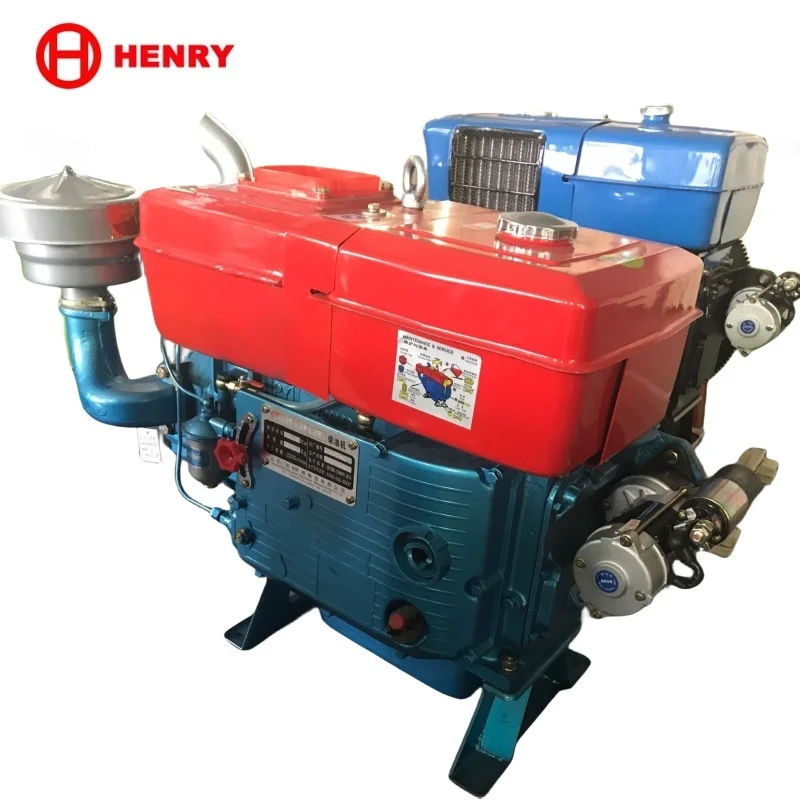 20HP Small Water Cooled Diesel Engine with Electric Starter