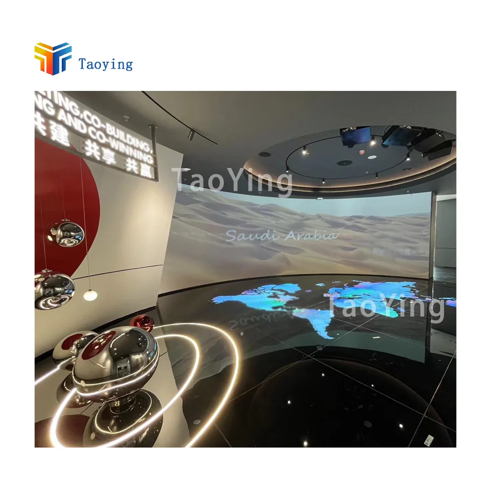 Visual Globe Visualization Of Technological Data Projection Exhibition Hall Projection Digital Exhibition Hall