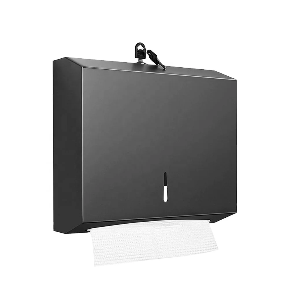 Распродажа настенные 201 из нержавеющей стали бумажные полотенца для рук с индивидуальным принтом ванной кухни гостиничного отеля диспенсер бумажных полотенец