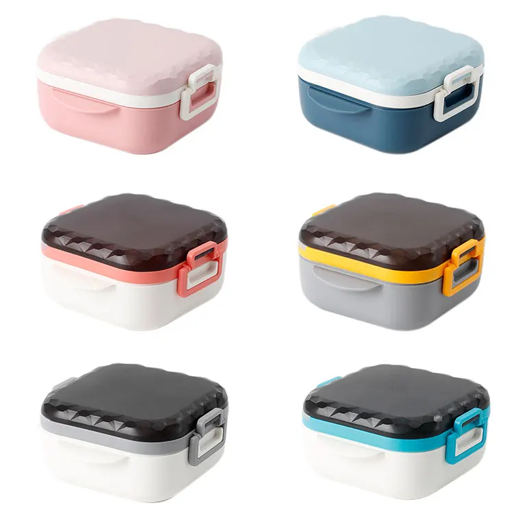 Japanese Rapid And Quick Plastic Soup Bowl Noodle Pot Ramen Cooker Ramen Bowl Bento Lunch Box With Lid Fork And Spoon