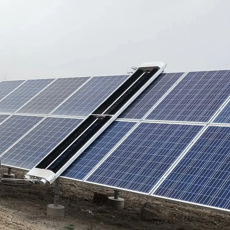 Solar Panel Washing PV Module Clean Machine Automatic Solar Panel Cleaning Robot for Solar Energy System