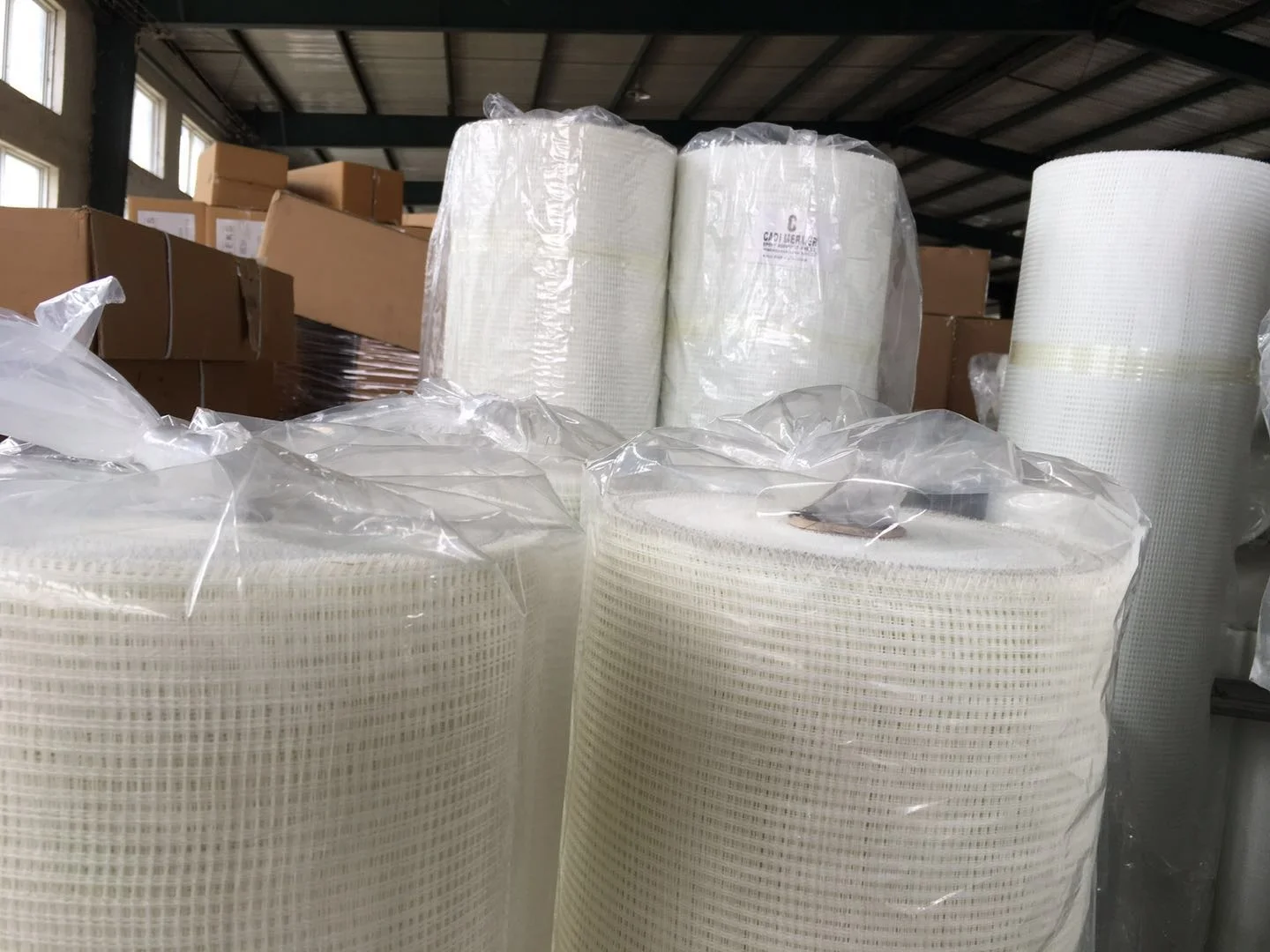 56g and 75g glass fiber marble plaster net mesh for marble slab for Turkey market