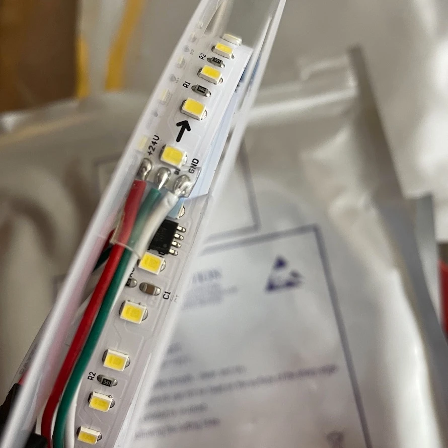 3years warranty flexible lighting strip 24V running water flowing led strip