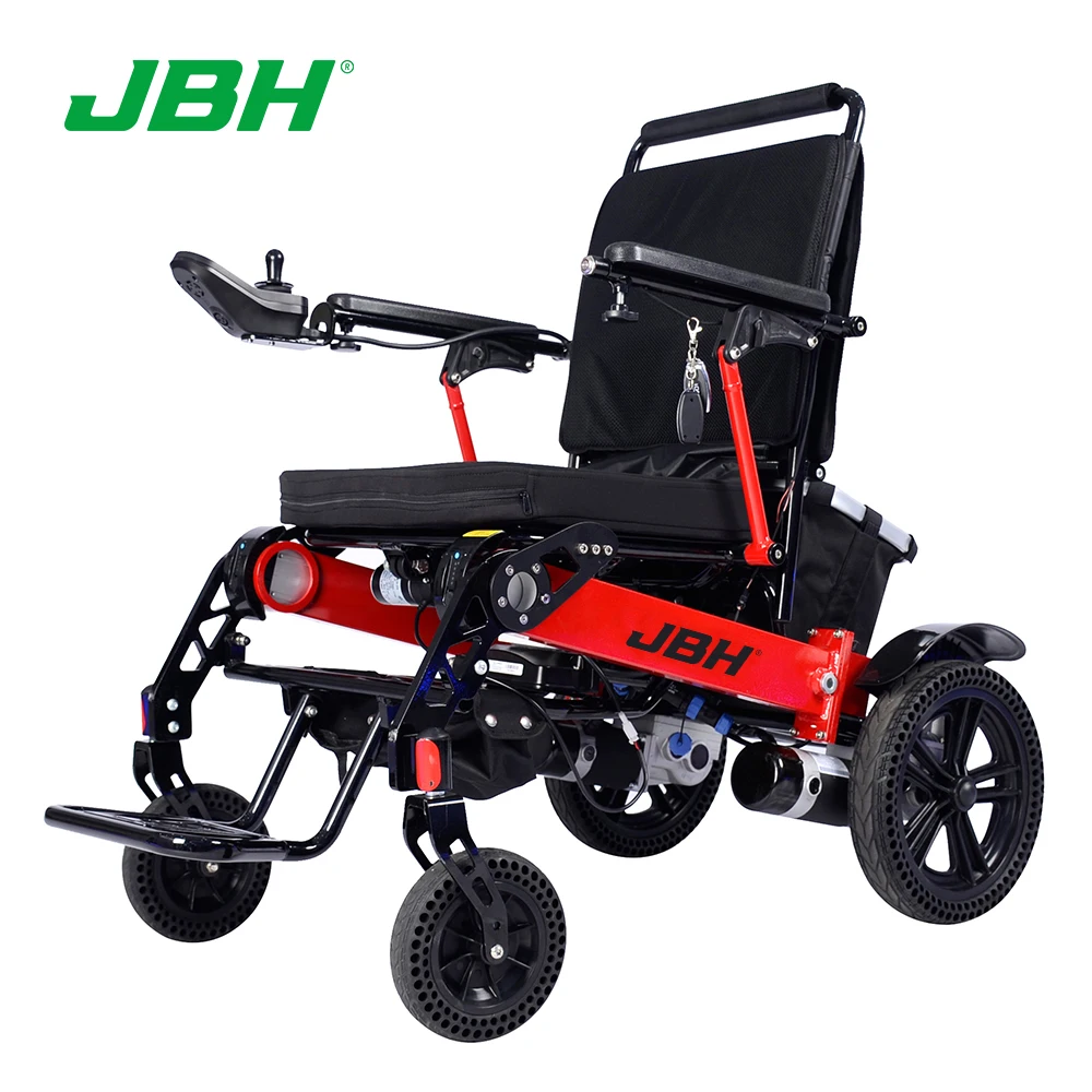 JBH новый дизайн модель D19 Съемная инвалидная коляска с интеллектуальным управлением для тяжелого