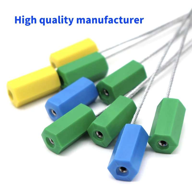 OYCS101 30cm 40cm 45cm Customized Cable Length Container Security Cable Seals Truck Metal Cable Seal