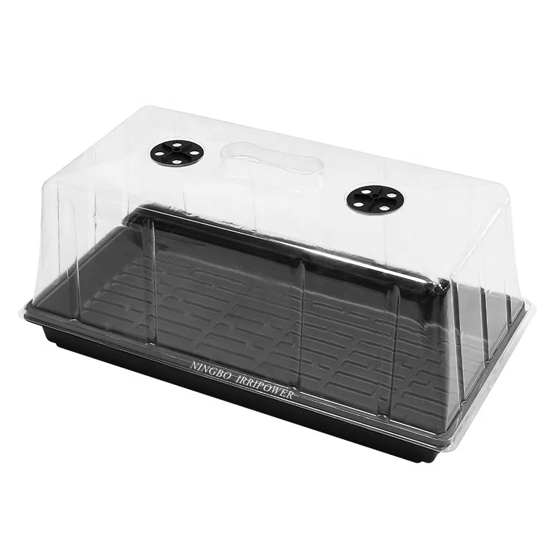 Humidity Domes Seed Starter Trays 1020 Trays Cloning Germination Propagation Plastic Microgreens Growing Trays No Holes