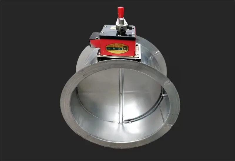 Round Duct Damper Manual Volume Control Damper For Duct