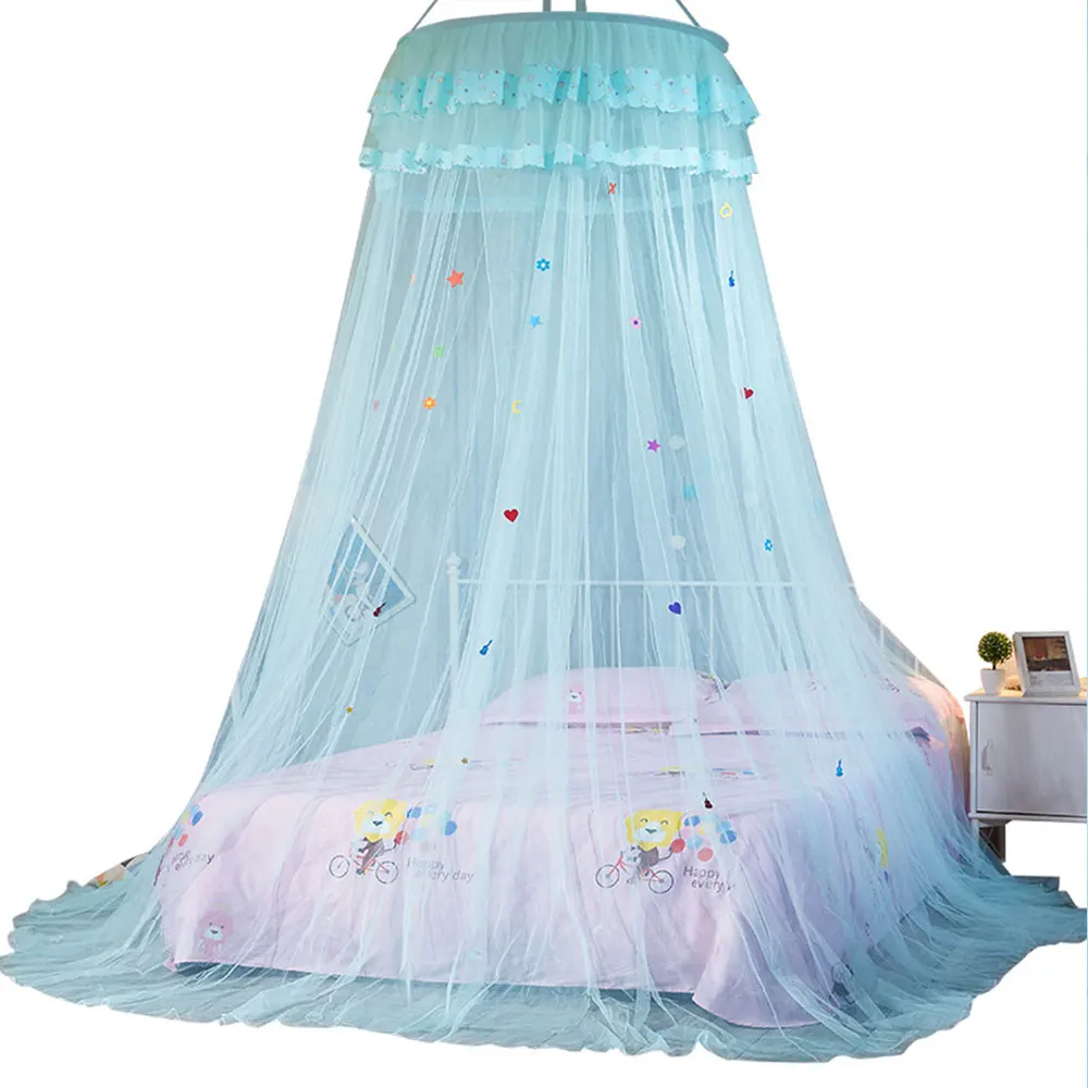 Twinkle star kids princess baby beautiful canopy portable mosquito net