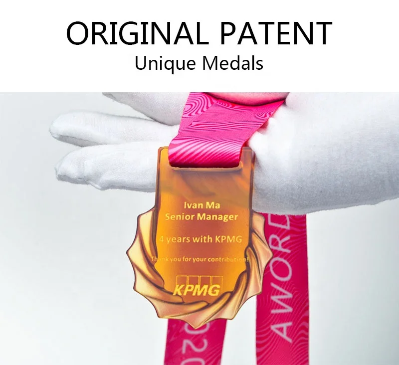 Высококлассные персонализированные 3d лазерные гравированные спортивные награды Кристальные стеклянные медали и трофей для спорта сувенирные подарки