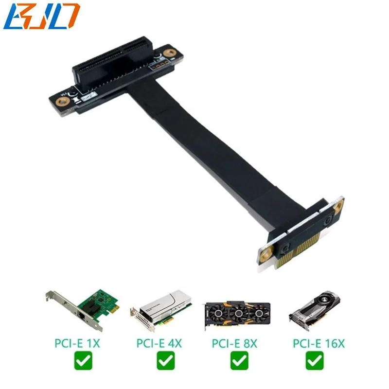 PCI Express PCI-E PCIe 3 0 4X для 1X адаптер карты расширения конвертер Кабель-Удлинитель 1 м 2 4