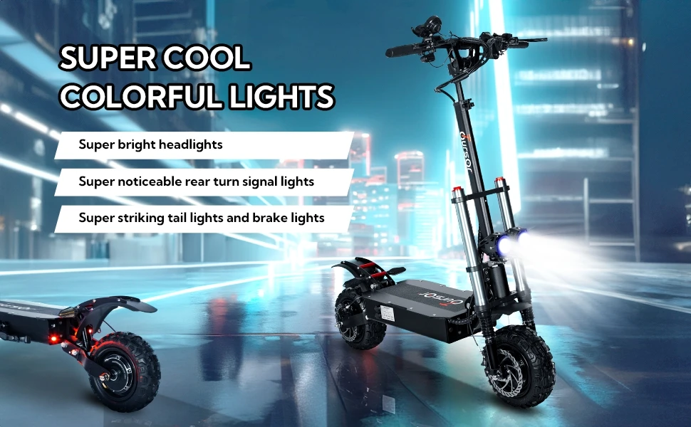 S5 model electric scooter 60v 6000w 40ah max speed 60-100km/h range dual motor electric scooter for adults