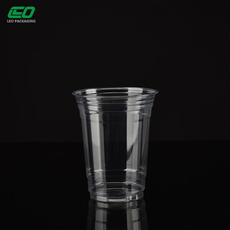 20oz/630ml drinking cups with dome lid juice plastic pet cups