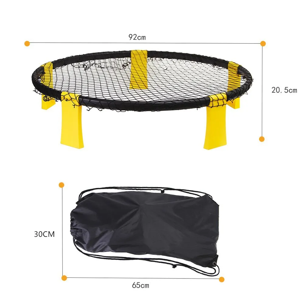 Выброс мяч в сетку в парке для отдыха на открытом воздухе Вечеринка пляжная газон и задний двор спикбол профессиональный игровой набор игрушек