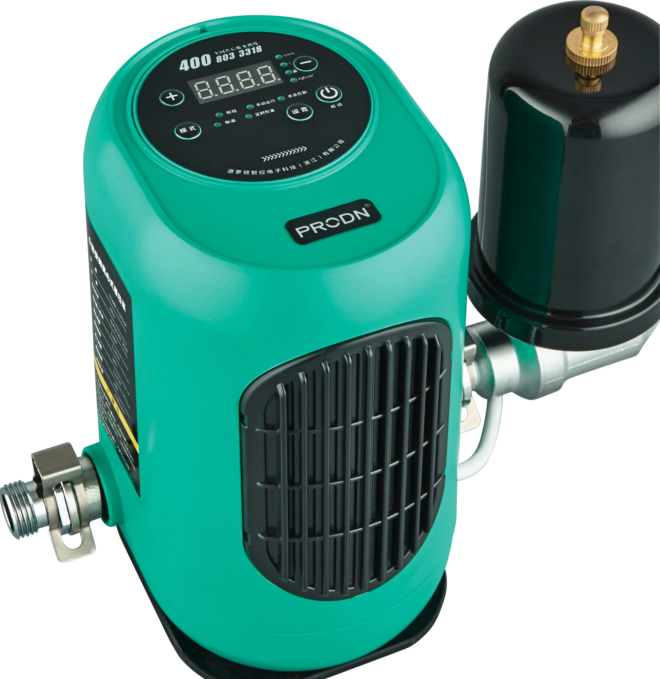 Stainless Steel Pump Body Low Noise 0.5hp Domestic Water Pressure Booster Pump For Home