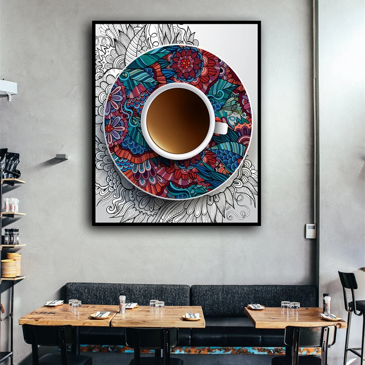 Islamic National Features Plates Decor Painting Pictures 3D 5D Canvas Painting For Home Living Room Dinning Room Bedroom
