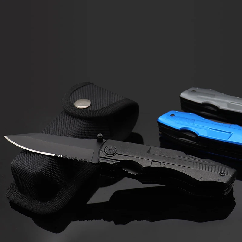 Stainless Steel 18 in 1 Multi Tool Knives Multitool Pocket Tactical Knife With Aluminum Handle for Camping