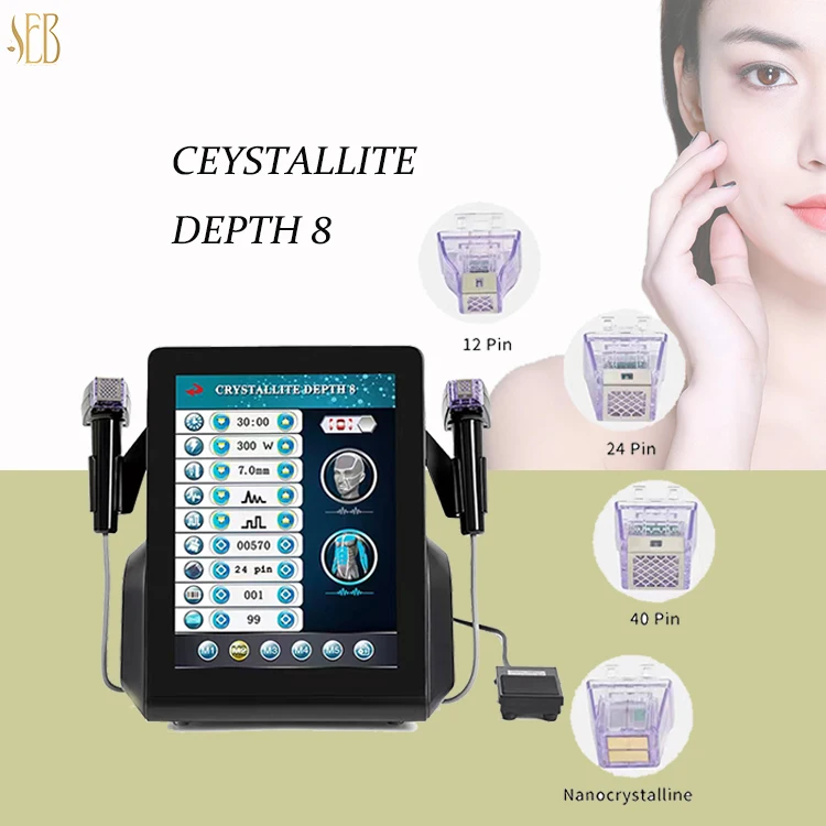 4 Free Needles 2 In 1 Machine Micro Needle RF Device microneedle mfr sfr rf