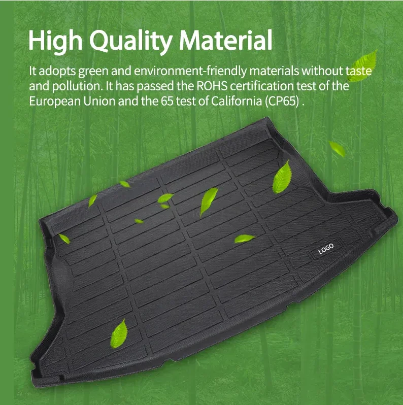 High Quality Auto Interior Accessories Car Trunk Mat for hyundai sportageTpe Car Mats Car Waterproof Rear Trunk Mat