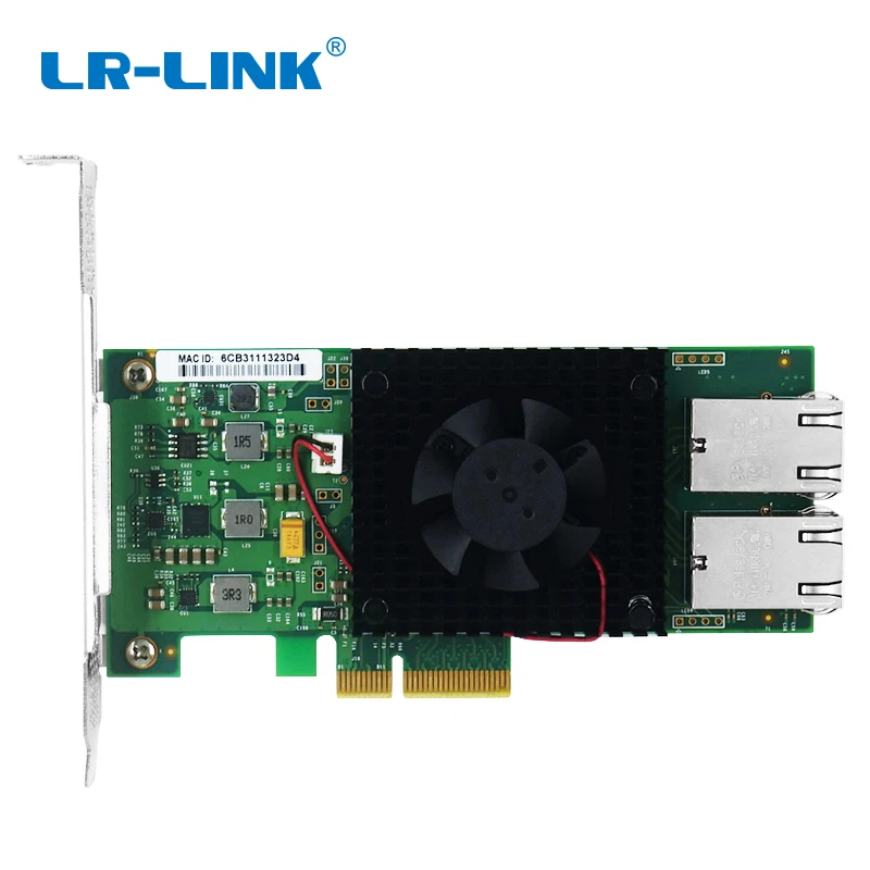 PCIe x8 двухпортовый RJ45 медный интерфейс 10G сетевой адаптер Ethernet Nic карты на базе Intel X550