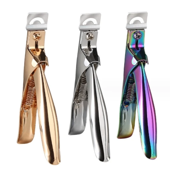 False Acrylic Nail Clipper Special Type U Cut Fake Tip Clipper Nail Manicure Edge Cutter