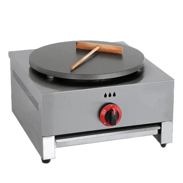 Nonstick Pan Crepe Gas Food Processing Machine Commercial Pancake Makers Machine