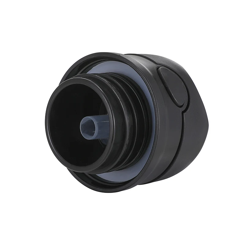 Everich hotsale leakproof BPA FREE 12oz Vacuum Stainless Steel Insulate standard Water Bottle cup mug with Silicone straw lid