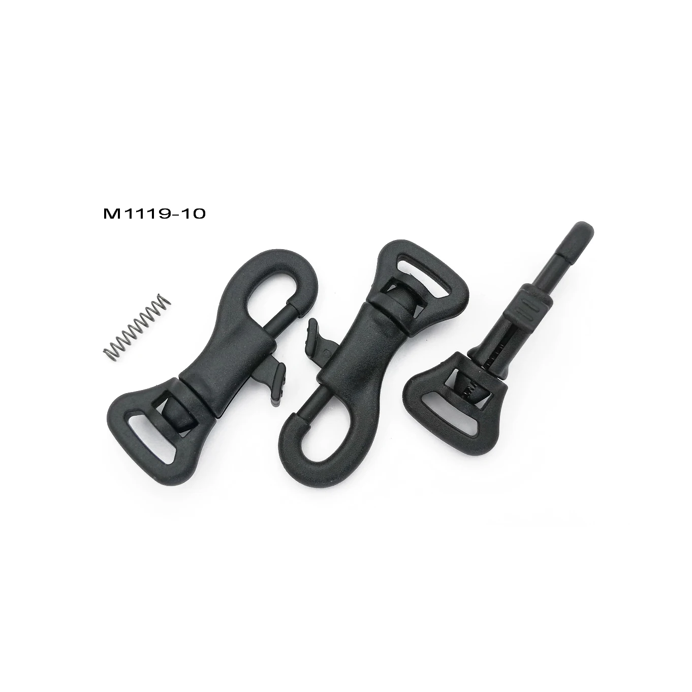 Swivel snap Bolt Keychain clips hooks. Lightweight Durable clasp with hook for Keys, Key Chains, Tags and Lanyards.