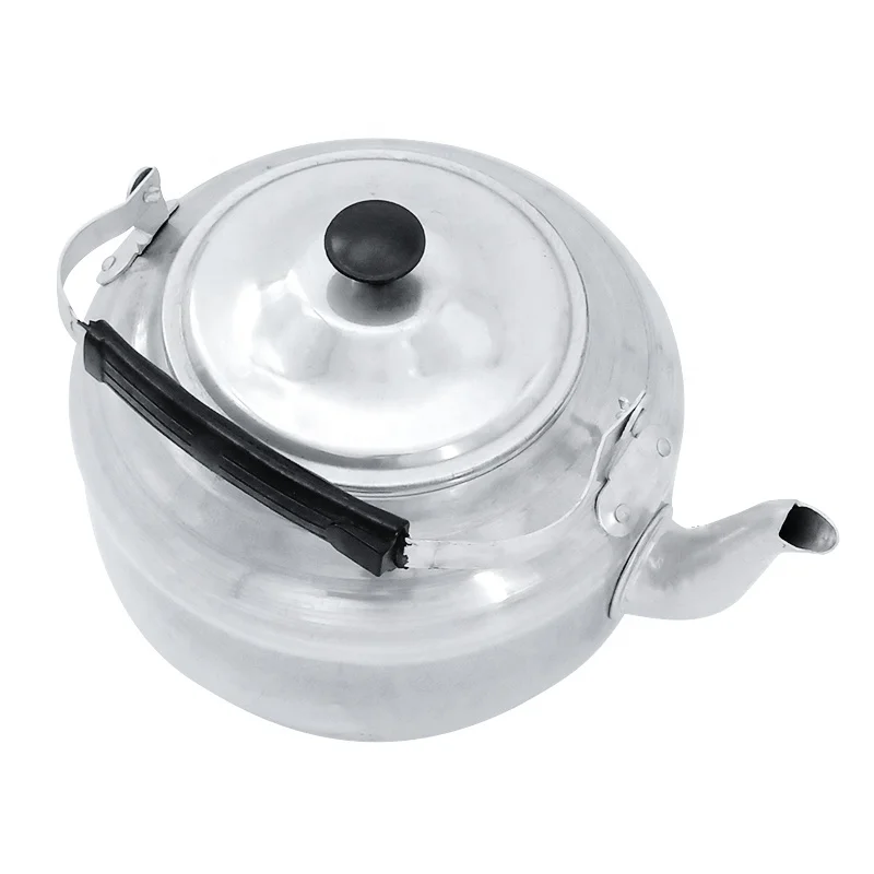 Metal aluminum tea kettle camping house use good