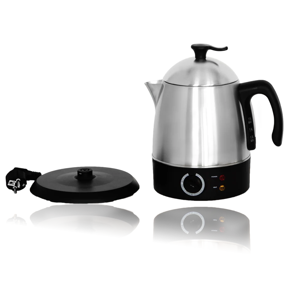 Traditional Turkish Electric Teapot with Kettle, Electric Tea maker, Electric Teapot Set