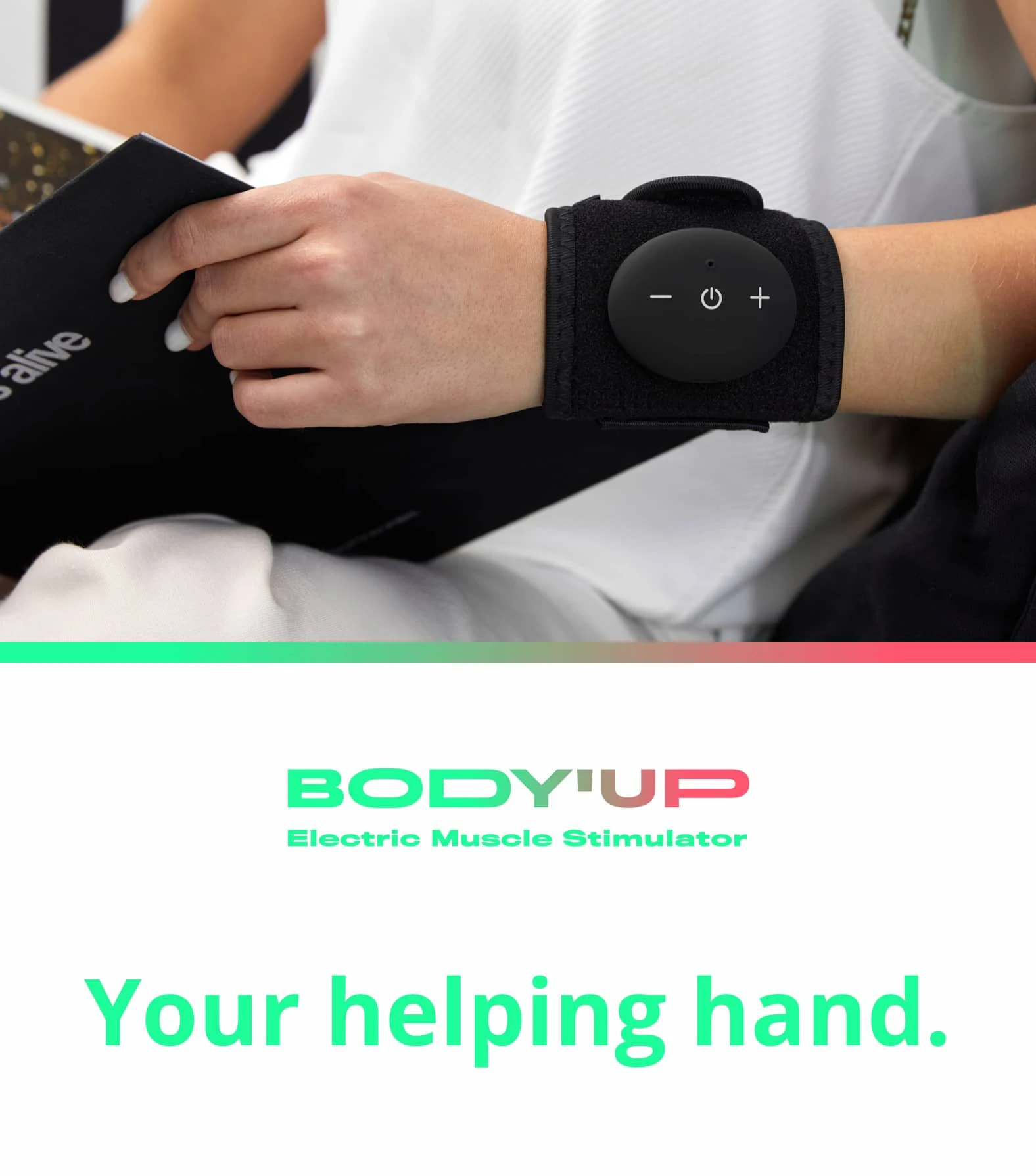 Hand Massager Tens EMS Electric Muscle Stimulator Tens EMS Machine Hand Protective Massage EMS smart Sports Wristband