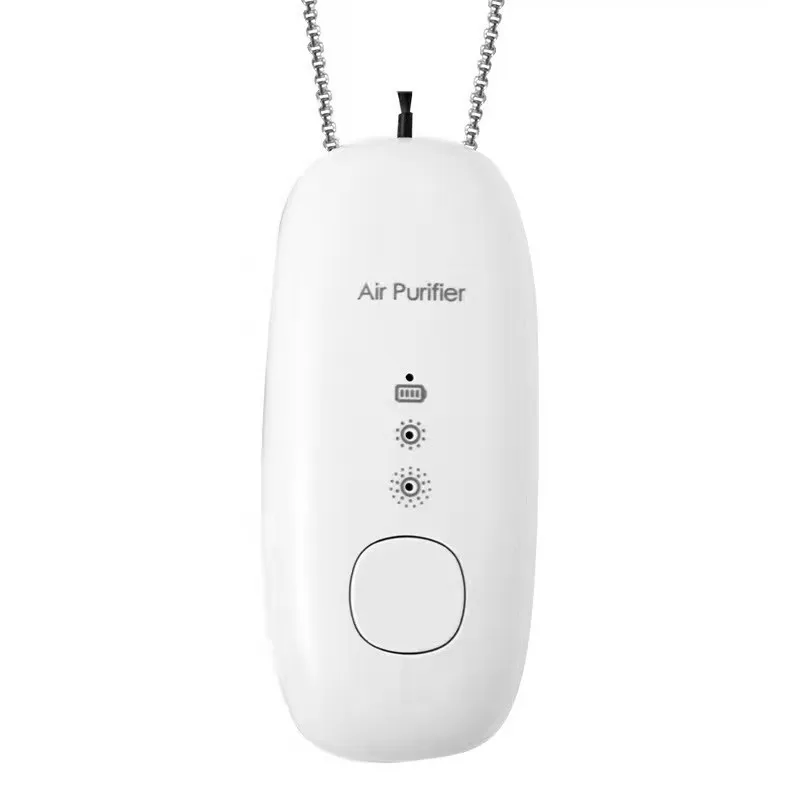 Portable mini ionizer air necklace negative ion air filter purifier with cheap price OEM brand