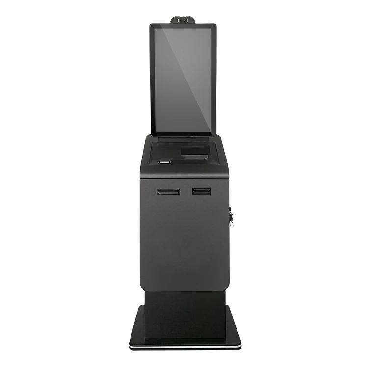 touch screen cash recycling card self service machine bill payment kiosk crypto atm