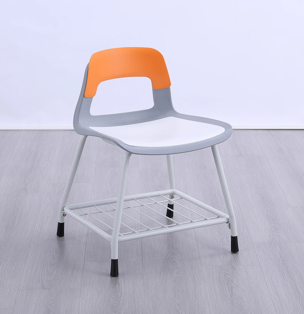 University school student chair with wheel for Multi-functional classroom study chair training chair
