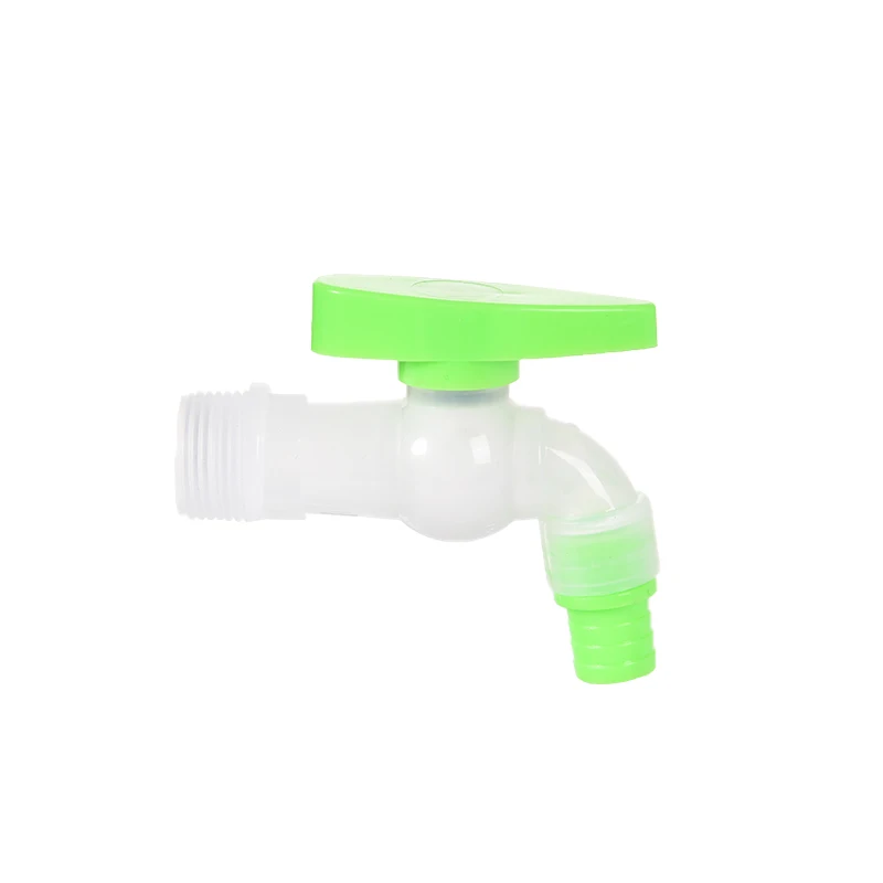 Single Handle Wall Mounted Indoor and outdoor water valve taps PP plastic faucet water tap